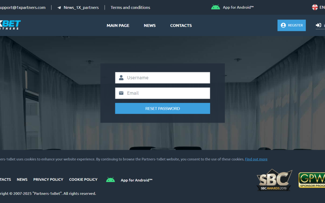 1xBet Affiliate Login Common Problems and Ways to Solve Them