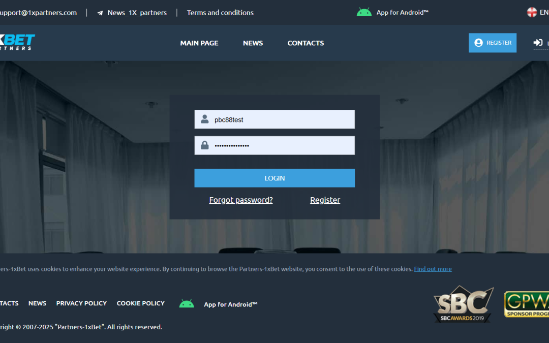 1xBet Affiliate Login: How to Access Your Dashboard Quickly