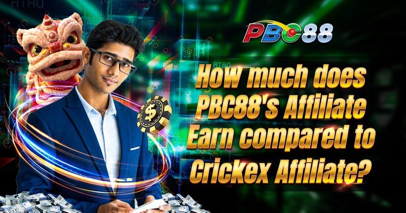 How much does PBC88’s Affiliate Earn compared to the Crickex Affiliate?